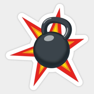 Kettlebell power Sticker